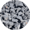 Black Dark Grey Dump Rock