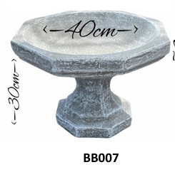 Concrete Bird Bath BB007