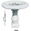 Concrete Round Bird Bath BB002