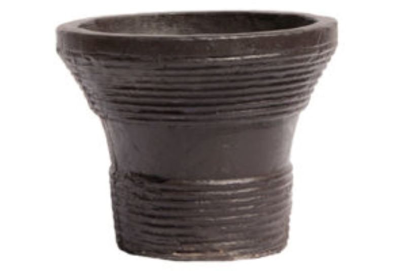 Indigo Concrete Pot