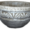 Inca Concrete Pot