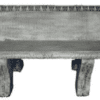 Plain Comfy Concrete Bench