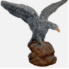 Eagle on Rocks Statue